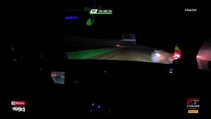 24H Spa 2020 Night Practice Vanthoor Close Call with Moccia or Moulin