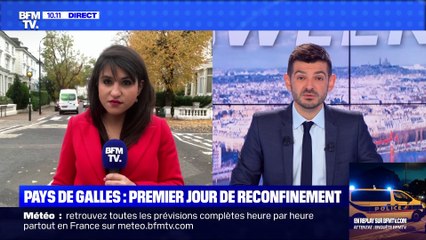 Pays de Galles : premier jour de reconfinement - 24/10