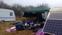 misson springs anti fracking camp