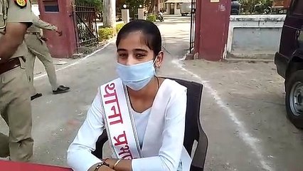 थाना प्रभारी बनने के बाद क्षात्रा ने व्यक्त किये अपने विचार