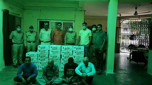 बरगी थाना अंतर्गत वाहन में अवैध शराब की तस्करी में 4 आरोपी गिरिफ्तार, वाहन जप्त