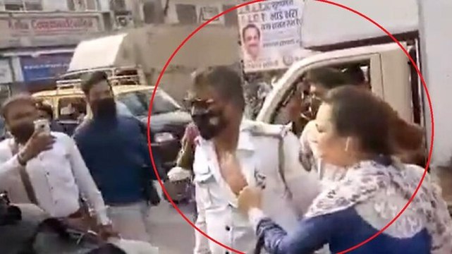 Woman assaults traffic police constable at Kalbadevi in Mumbai