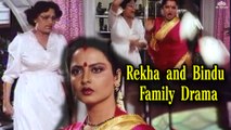 Rekha and Bindu Family Drama | Biwi Ho To Aisi (1988) | Salman Khan | Rekha | Kadar Khan | Bindu | Bollywood Hindi Movie Scene | Part 5
