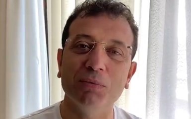 Covid testi pozitif çıkan İmamoğlu'ndan açıklama