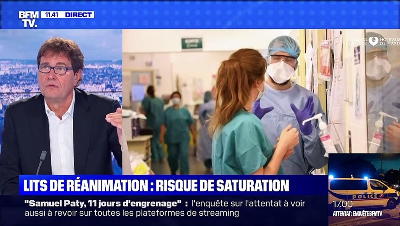Lits de réanimation : risque de saturation - 24/10