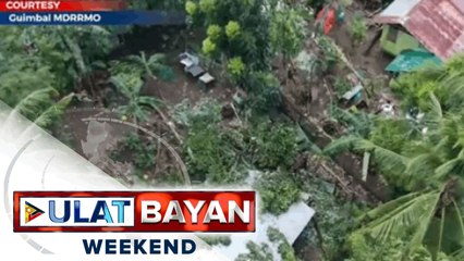 28 mga bahay sa Guimbal, Iloilo, nasira sa pananalasa ng isang buhawi