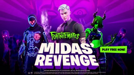 Fortnite - Fortnitemares 2020 Midas' Revenge Gameplay Trailer PS4