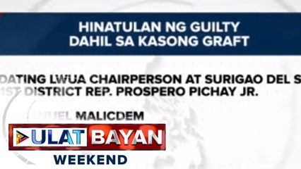 Download Video: Rep. Pichay Jr. at 2 pang dating opisyal ng Local Water Utilities Administration, hinatulang guilty sa kasong graft