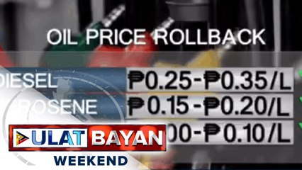 Rollback sa produktong petrolyo, asahan sa susunod na linggo