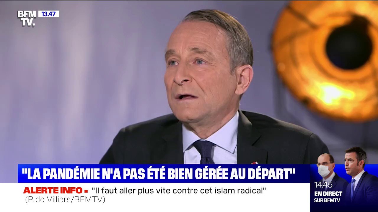 Le Général Pierre de Villiers sur le coronavirus: "Je pense que cette pandémie n’a pas été bien gérée au départ avec l’affaire des masques. Ça a détruit toute la confiance"
