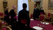 Sánchez se reúne en el Vaticano con el secretario para las Relaciones con los Estados