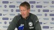 Brighton boss Graham Potter on their trip to palace and injury latest