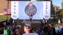 Sen Kamala Harris holds early vote mobilization event in Atlanta