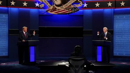 Final presidential debate shows starkly different views of COVID-19