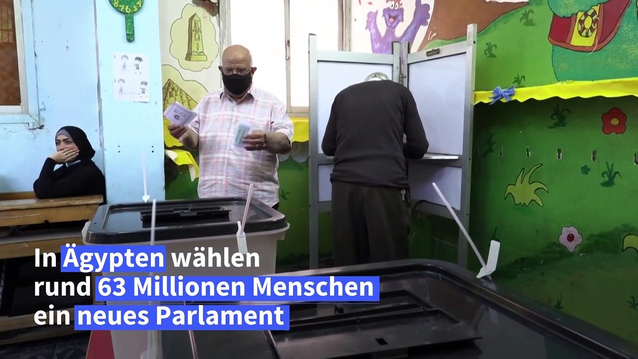 In Ägypten haben die Parlamentswahlen begonnen