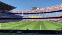 This is how the Camp Nou looks like before #ElClásico