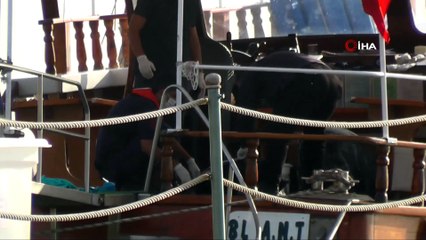 Tekneden denize düşen su sporları çalışanı hayatını kaybetti