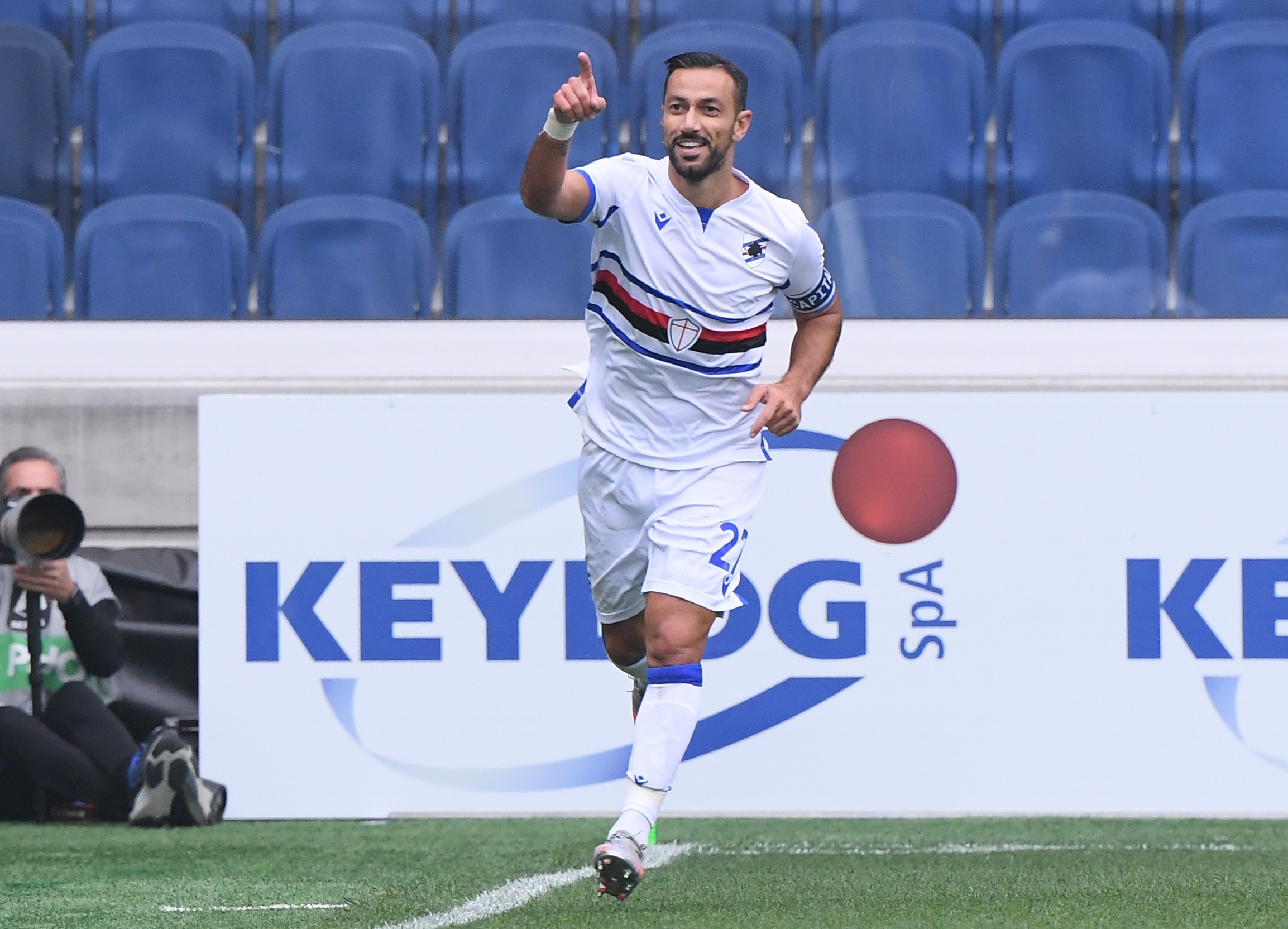 Serie A - Quagliarella se joue de la défense de l'Atalanta avec classe