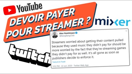 TWITCH : Et si les STREAMERS devaient PAYER pour diffuser des JEUX ?