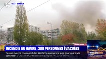 300 personnes évacuées au Havre suite à un incendie dans un entrepôt désaffecté