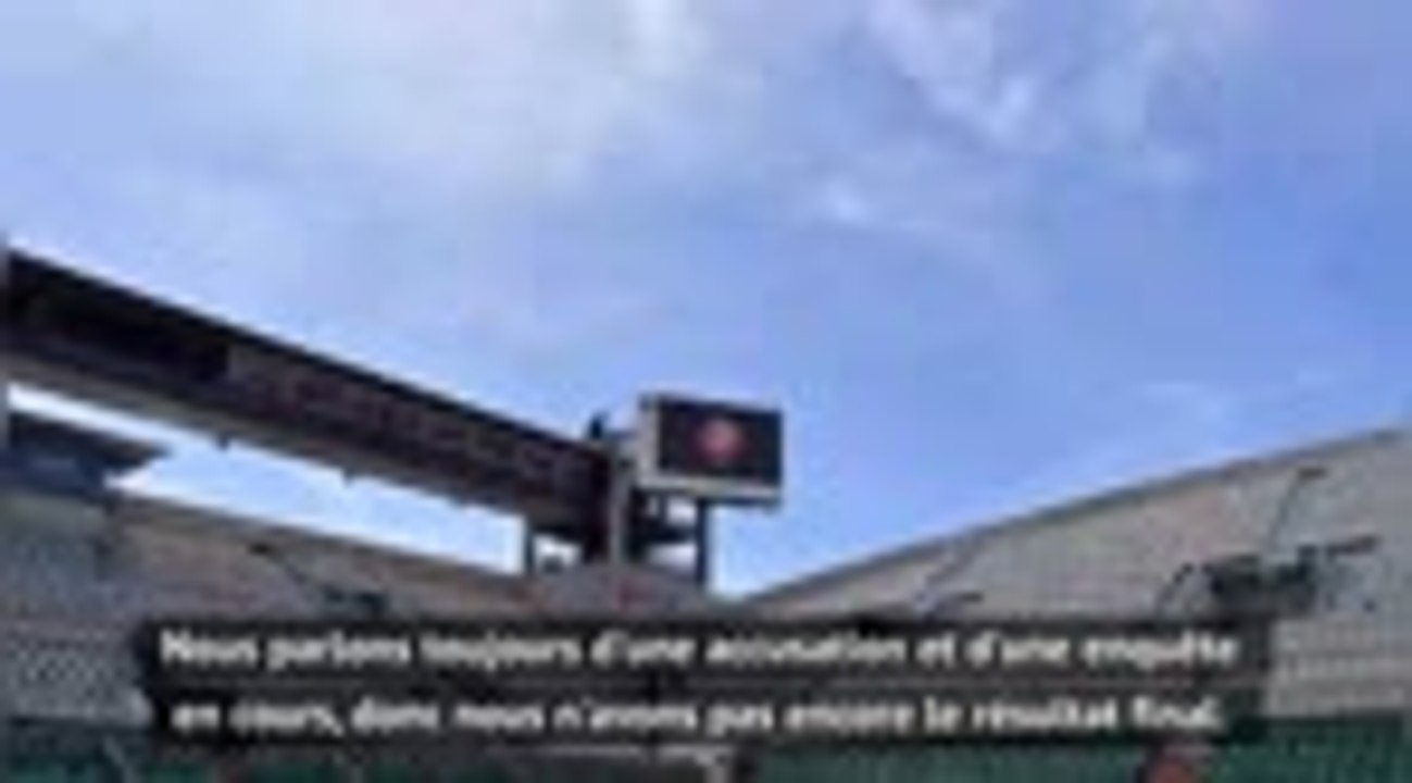 Roland-Garros - Montanari : "Le tennis est très vulnérable en termes de corruption"