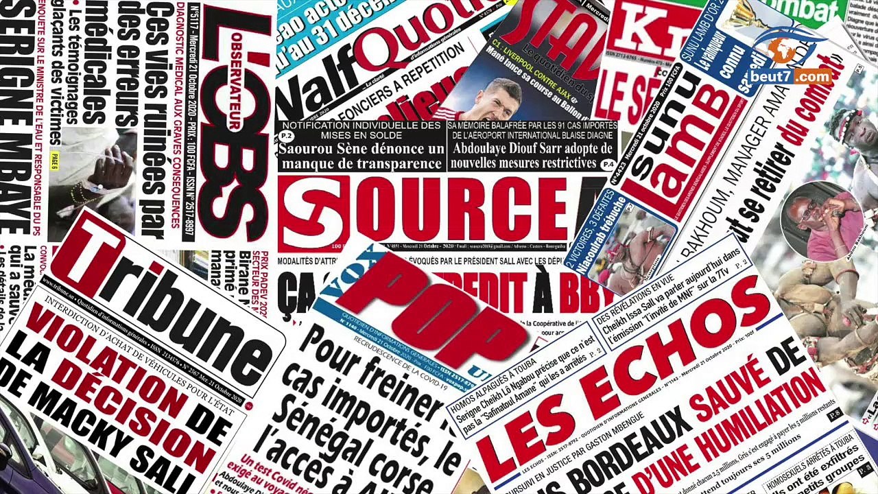 Actu week : les  "saga nd.."de Zeyna Ndour..., Selbé Ndom à Bijou" doumasa morom sa yaye dou..."