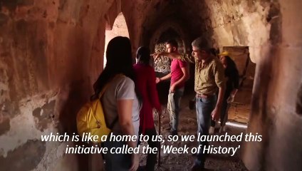 Syrians spruce up famed Crusader castle after years of war
