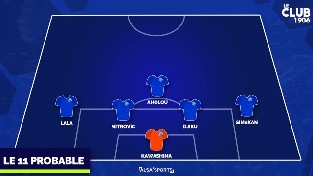 Brest - Racing Club de Strasbourg : Le 11 probable du RCS