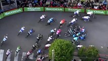 Primoz Roglic Causes Crash On Stage 5 | 2020 Vuelta a España