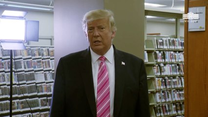 Trump vota en persona y por anticipado en Florida