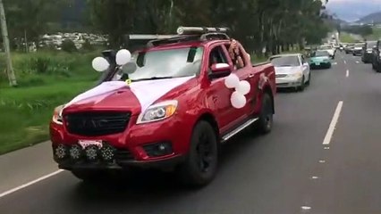 Caravana acompaña restos de Allison hasta su casa en Ujarrás