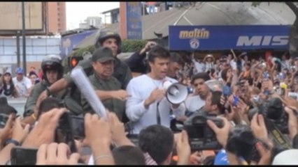 Leopoldo López abandona la residencia del embajador de España en Caracas