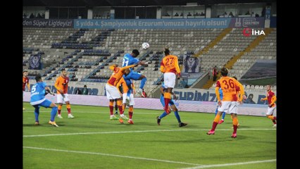 BB Erzurumspor - Galatasaray maçından kareler -1-