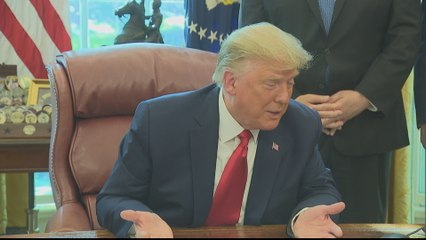 Trump says Egypt may 'blow up' Ethiopia dam