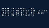 About For Books  The Franklin Barbecue Collection [Special Edition, Two-Book Boxed Set]: Franklin