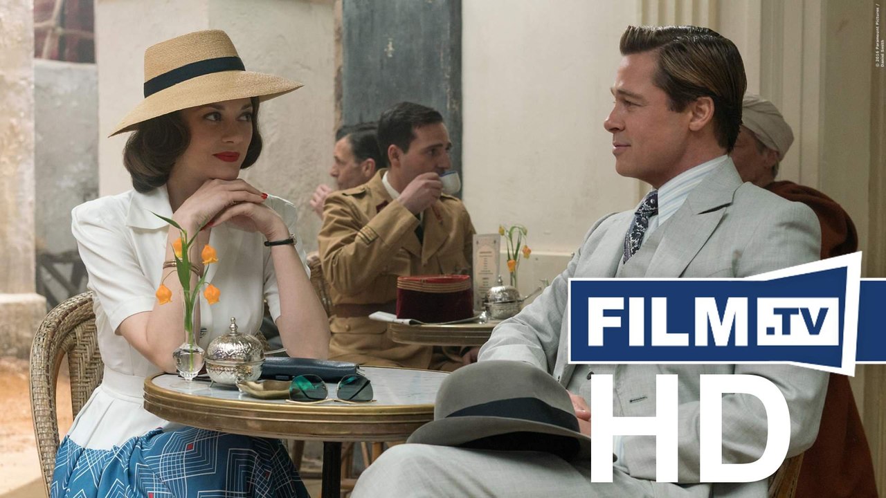 Allied Trailer - Vertraute Fremde Deutsch German (2016) - TV Trailer 1