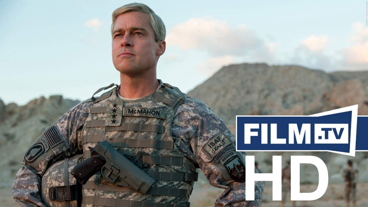 War Machine Trailer: Schwarzer Humor mit Brad Pitt - Trailer
