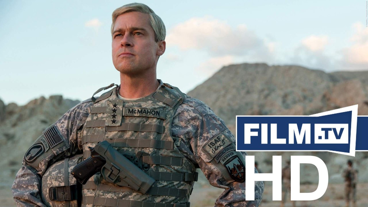 War Machine Trailer: Schwarzer Humor mit Brad Pitt - Trailer