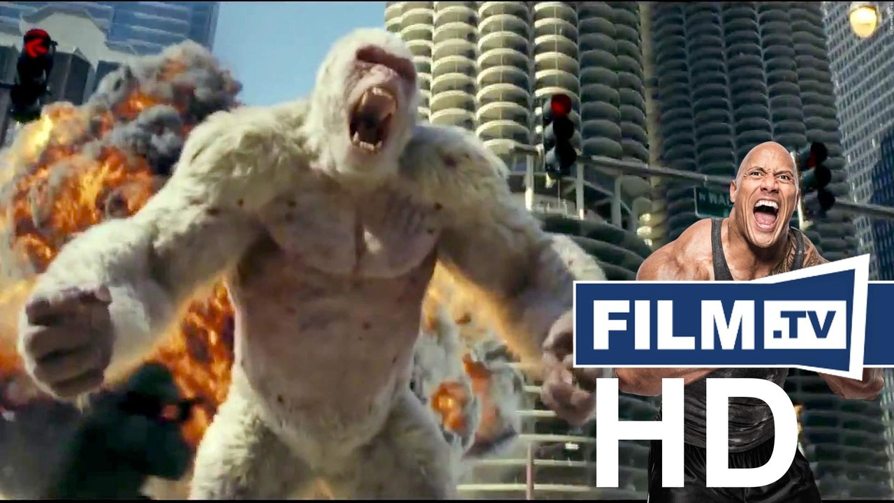 Rampage Trailer - Big Meets Bigger Deutsch German (2018) - Trailer