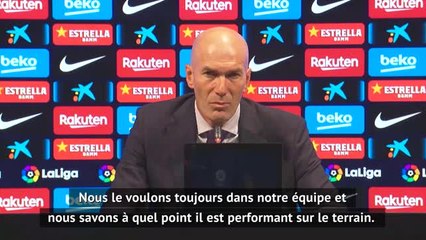 Clásico - Zidane : "Nous savons tous ce que représente Sergio"