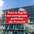 EXCLUSIF. Voici le Top 50 des entreprises préférées des Français