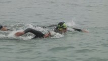Nadadores vuelven al mar en Perú y realizan ruta de más de cinco kilómetros