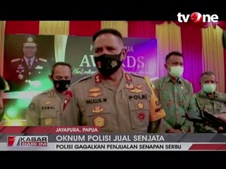 Oknum Polisi Jual Senapan Serbu di Papua