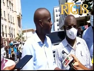 Prezidan Jovenel Moïse vizite chantye konstriksyon santral elektrik sou Bisantnè ak lokal koudèkont