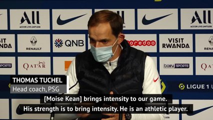 Tuchel eases expectations on two-goal Moise Kean