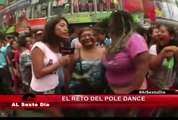 El reto del Pole Dance: El lado más atrevido de limeños y limeñas en las calles