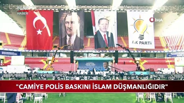 Cumhurbaşkanı Erdoğan: Camiye Polis Baskını İslam Düşmanlığıdır