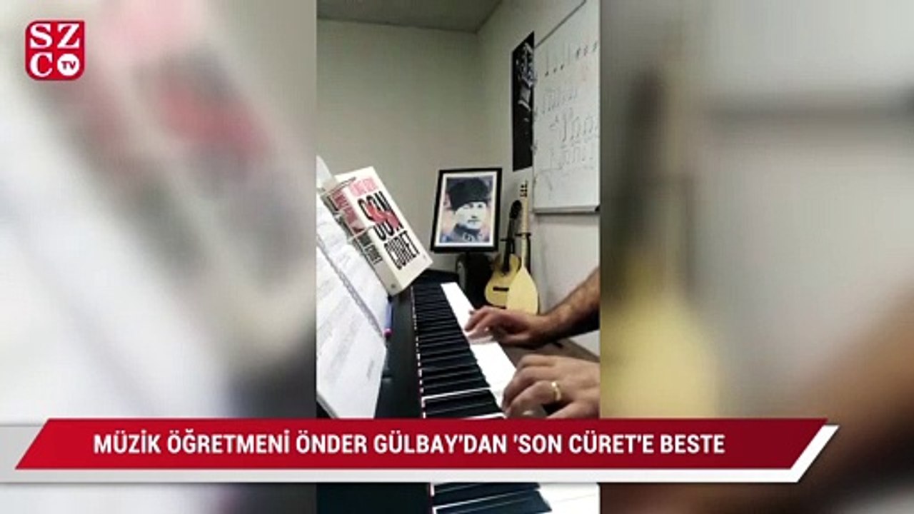 Müzik öğretmeni Önder Gülbay'dan 'Son Cüret'e b...