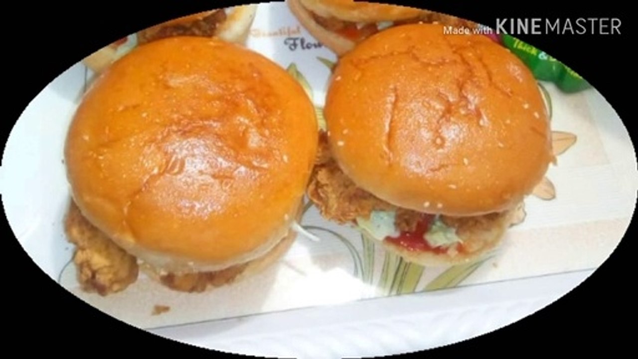 Zinger bargar bilkol rasturant style recipes / byzingar bargar, Chef Rizwan ch, Commercial recipe, KFC zinger Burger, zinger burger recipe kfc style, how to make zinger burger at home, zingerburger recipe pakistani, kfc fried chicken recipe sehar khurram_