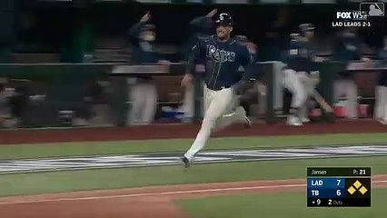 World Series : les Rays s'imposent face aux Dodgers sur une action d'anthologie !